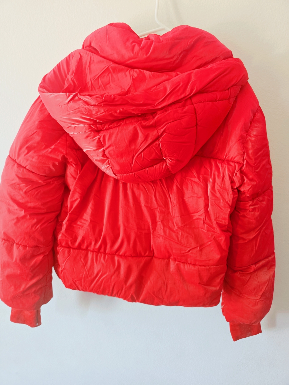 GAP Bright Pink Puffer Jacket - Picture 4 of 4